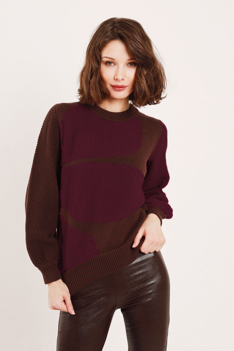 Hannah Flower Pullover