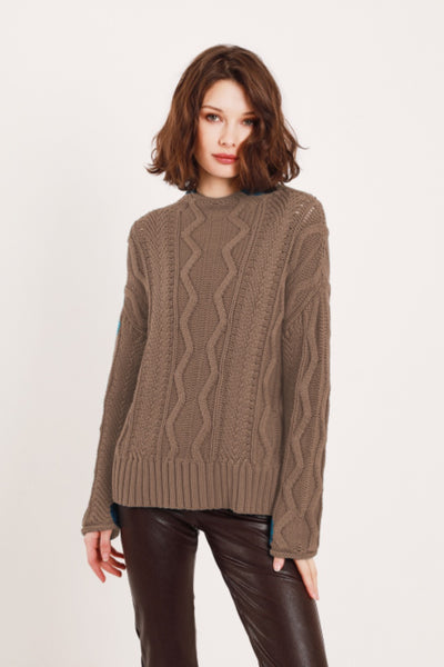 Amelia Boxy Roll Neck