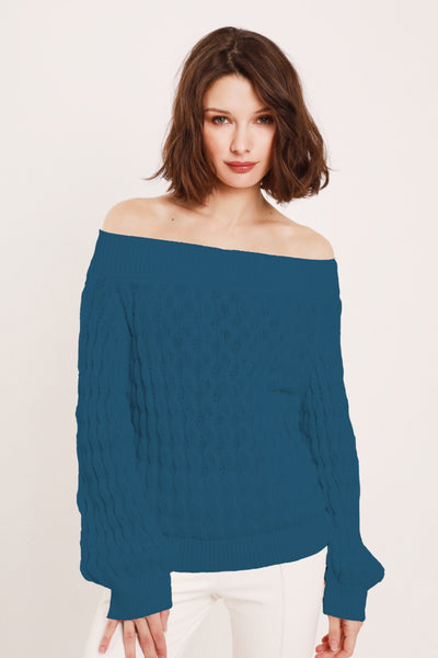 Ivy Wavy Off Shoulder