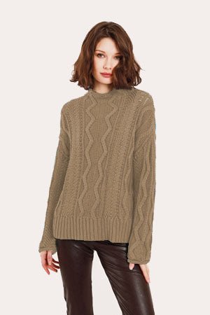 Amelia Boxy Roll Neck - FELLER