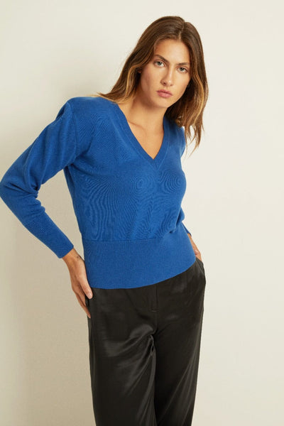 FELLER Sweaters Cobalt Blue / S Celeste Basic V
