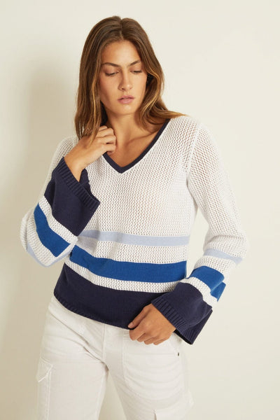 FELLER Sweaters Zoe Bell Sleeve V