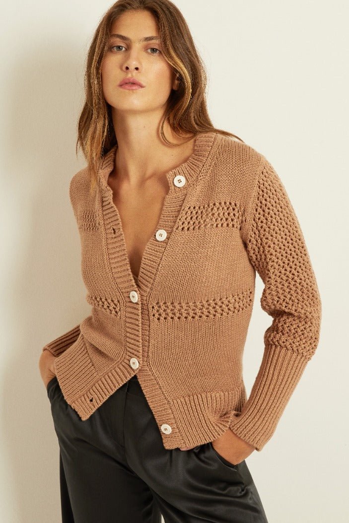 Mirabelle Crochet Cardigan - FELLER