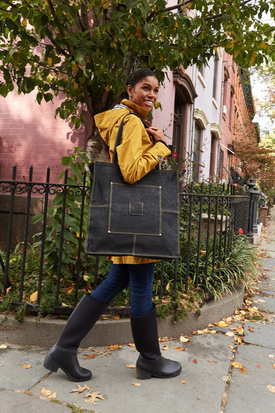 Queen Anne Cork Square Tote - FELLER