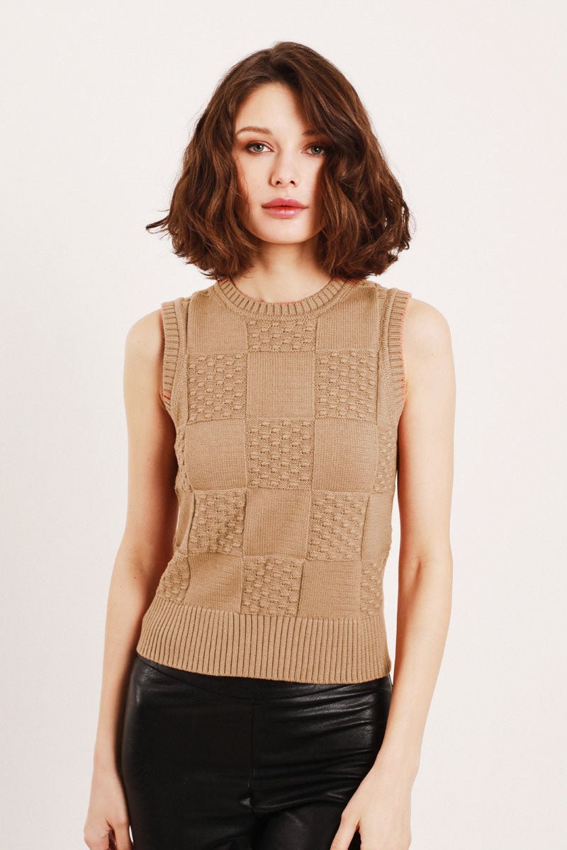 Scarlett Patchwork Vest - FELLER